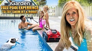 Igarden Swim Jet And Igarden Pool Cleaner K Pro 150 At Home Experience For Free  | Try For Free