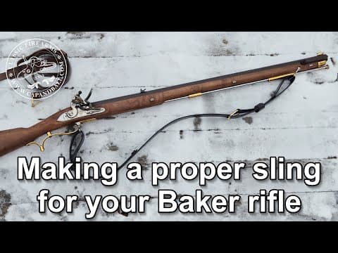 Making A Peridically Correct Sling For The P1805 Baker Rifle