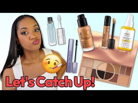 Catch Up & Get Ready With Me...🤒 While Sick & Trying New Makeup 💋💄!
