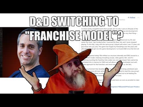 D&d Shifting To "franchise Model"? | Nerd Immersion