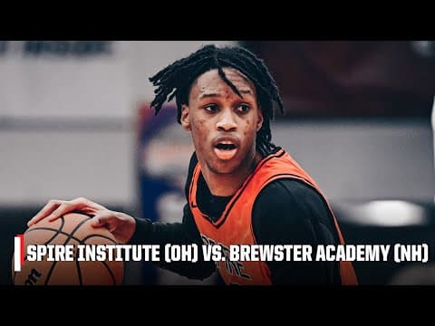 Spire Institute (oh) Vs. Brewster Academy (nh) | Full Game Highlights | 2026 Hoophall Classic