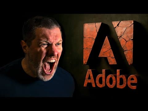 I'm Done With Adobe...