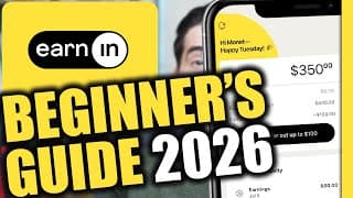 Earnin App Beginner's Guide 2026 | $50 Bonus