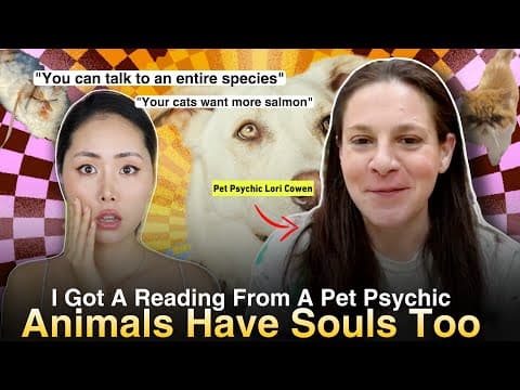 Are Pet Psychics Real? My Cats Talk To An Animal Communicator! Ft. Lori Cowen