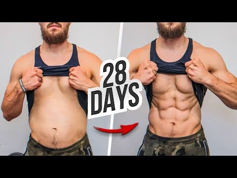 28 days ABS Challenge. The #1 Method To Get Abs