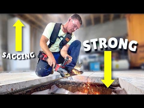 Fixing A Sagging Floor 1 Of 2