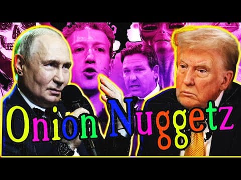 Putin Defies Trump - Ufo Recovered? - Sucky Zucky - Desantis Booed - On 5/27/25