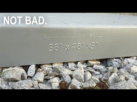 Diy Solar Ac Pad Prep & Sprinkler Move.