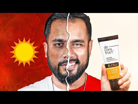 ছেলেদের সেরা সানস্ক্রিন | Deconstruct Gel Sunscreen Review Bangla