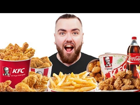 I Ate The Entire Kfc Menu