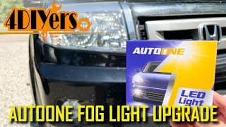 Review: Autoone H11 Led Fog Light Upgrade On A Honda Pilot