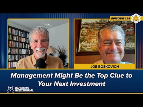 Management Might Be The Top Clue To Your Next Investment