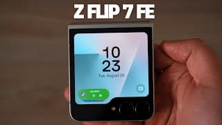 Galaxy Z Flip 7 Fe Review: The Forgotten Foldable