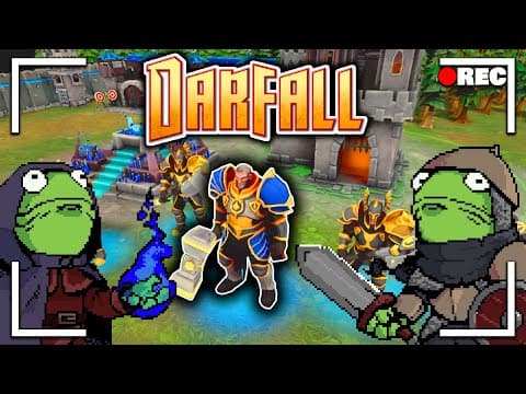 Darfall, A Base-building Hero Rpg Wave Defense Game