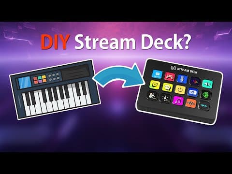 Turn Any Midi Device Into A Macro Controller - Midi2macro // Diy Stream Deck