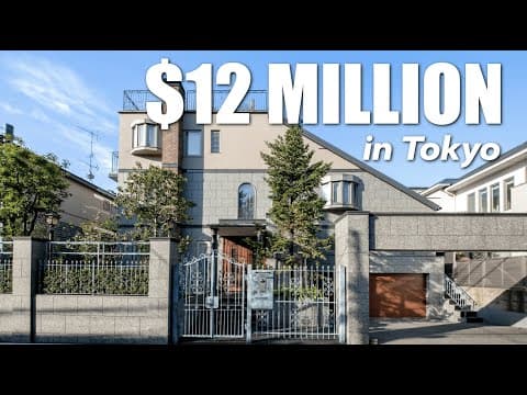 Inside A $12 Million 8 Bedroom Tokyo Mansion | Tokyo Portfolio House Tours