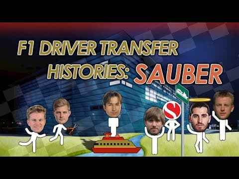 F1 Driver Transfer Histories: Sauber