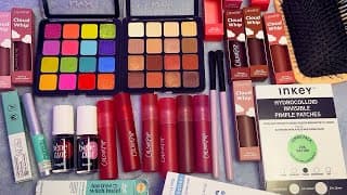 Asmr Makeup Haul (whispered, Swatching)