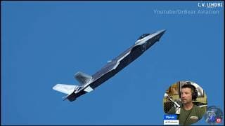 Fighter Pilot Reacts To New Chinese J-20 Airshow Footage