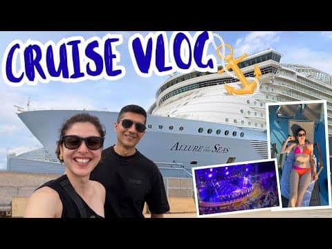7 Day Mediterranean Cruise Vlog! || Part 1 🛳️ ⚓️ 🌊 🦀