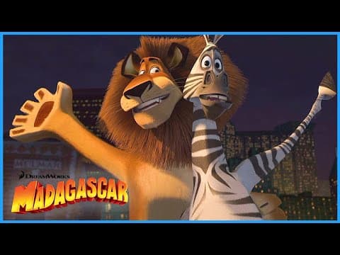 Marty And Alex: Best Of Friends 🦁 🦓 | Dreamworks Madagascar