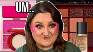 Um... | Full Face First Impressions Testing "new" Makeup