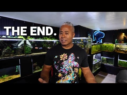 This Is The End Of My Aquariums And Fish Room