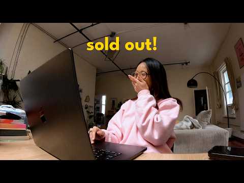 Engineer To Artist | We Sold Out In 2 Minutes (!!), Small Business Launch & Banff Wedding