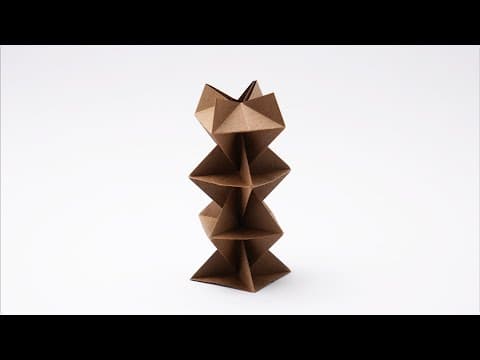 Origami Skeleton (4) (shuzo Fujimoto)