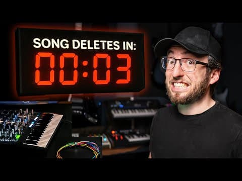 If I Can't Finish This Song In 10 Minutes, The Project Deletes Itself.