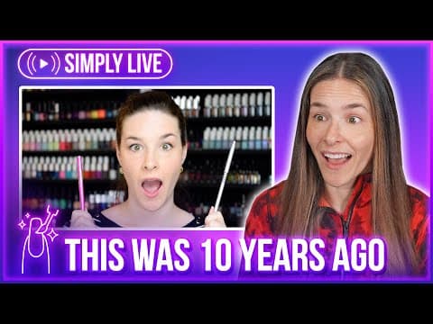 Reacting To My 10-year Old Face Reveal Videos 🔴live - Simply Reacts Pt. 1