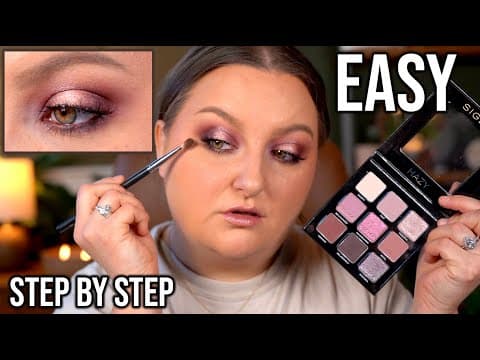 A True Beginners Guide To Eyeshadow | Cool Toned Halo Eye | Extremely Easy & In Depth Tutorial