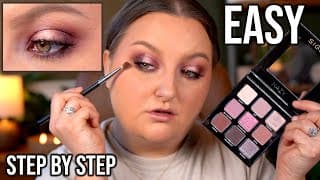A True Beginners Guide To Eyeshadow | Cool Toned Halo Eye | Extremely Easy & In Depth Tutorial