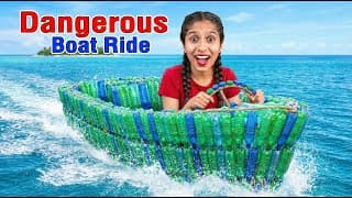 I Tried The Most Dangerous Boat Ride In The Sea 😱 | Almost Fell!