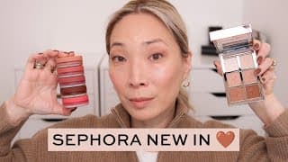 Trying New Sephora Makeup | Soft Caramel-toned Glam 🤎