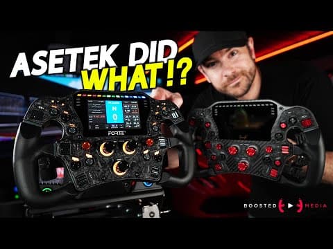 Half The Price?! - Asetek Forte Formula Pro Steering Wheel Review