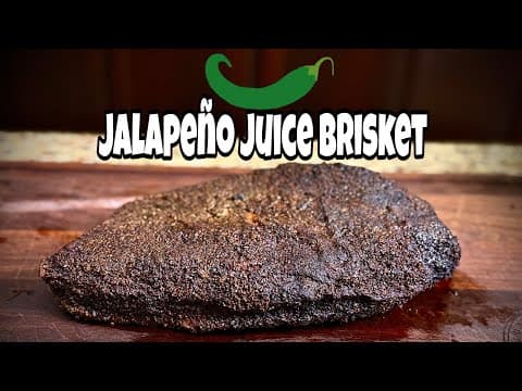 I Soaked A Brisket In Jalapeno Juice For 5 Days - Smokin' Joe's Pit Bbq