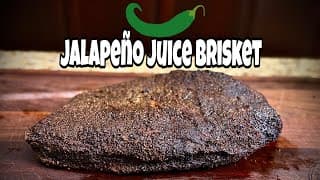 I Soaked A Brisket In Jalapeno Juice For 5 Days - Smokin' Joe's Pit Bbq