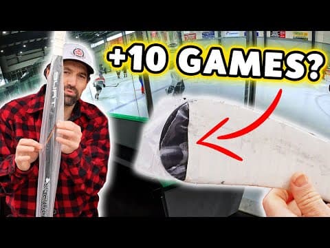 Never Break Another Hockey Stick!  - Shinny Shenanigans (episode 8)