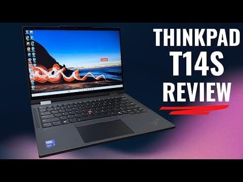 Lenovo Thinkpad T14s (6th Gen) 2-in-1 Laptop Review // The Perfect Touchscreen Business Laptop?!