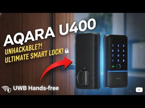 My Door Unlocks Itself Before I Even Reach It - Aqara U400 Review