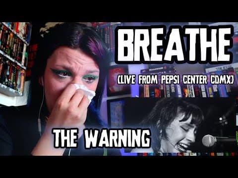 Reaction | The Warning "breathe" (live From Pepsi Center Cdmx)