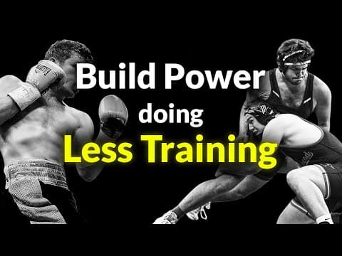 Busy Schedule? Train Strength & Power In 30–45 Minutes (mma, Wrestling, Boxing, Bjj, Etc.)
