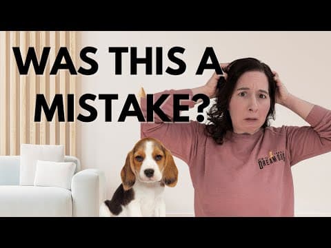 Regretting Your New Puppy - Here’s The Truth