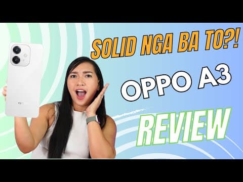 Oppo A3 : The Strongest & Fastest A Series From Oppo
