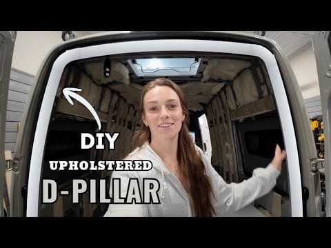 Van Build | How To Finish The Rear Pillar |