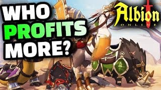 Which Content Creator Profits The Most From Pvp? - Albion Online