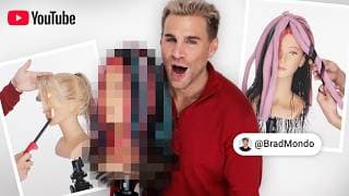 Can @bradmondo Combine Youtube's Most Unhinged Hair Trends Into One Beautiful Look?