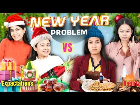 New Year Problems - Expectations Vs Reality | Types Of Indian People || Anaysa
