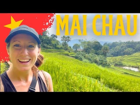 Exploring Rural Vietnam 🇻🇳 Mai Chau Travel Vlog: Mountains, Rice Terraces, And Relaxation